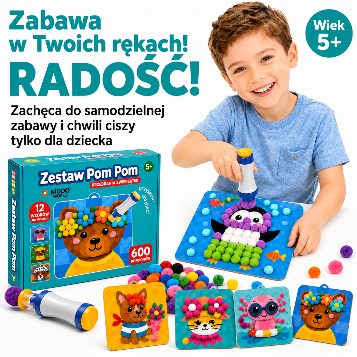 Zestaw Pom Pom – Wirusowa sensacja z TikToka