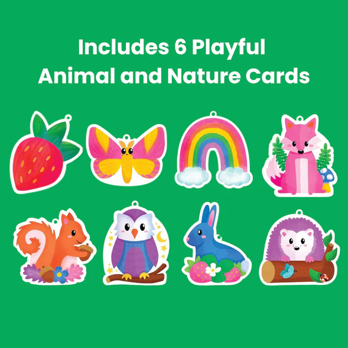 Creative Bundle 2+1 GRATIS | Zestaw do tuftingu + Zestaw do pomponów + Folia kreatywna | Dla dzieci 6+