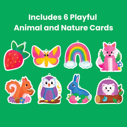 Creative Bundle 2+1 GRATIS | Zestaw do tuftingu + Zestaw do pomponów + Folia kreatywna | Dla dzieci 6+