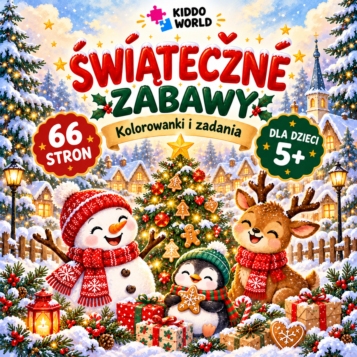 Dodaj świąteczną kolorowankę (e-book) – 66 stron