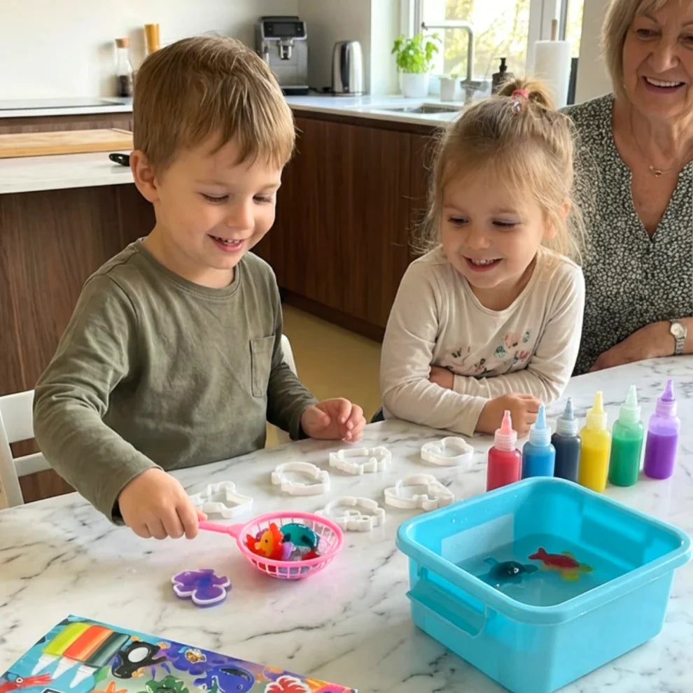 Magiczne Wodne Skrzaty | Świat Podwodny | 4, 8 lub 12 kolorów | dla dzieci 3+