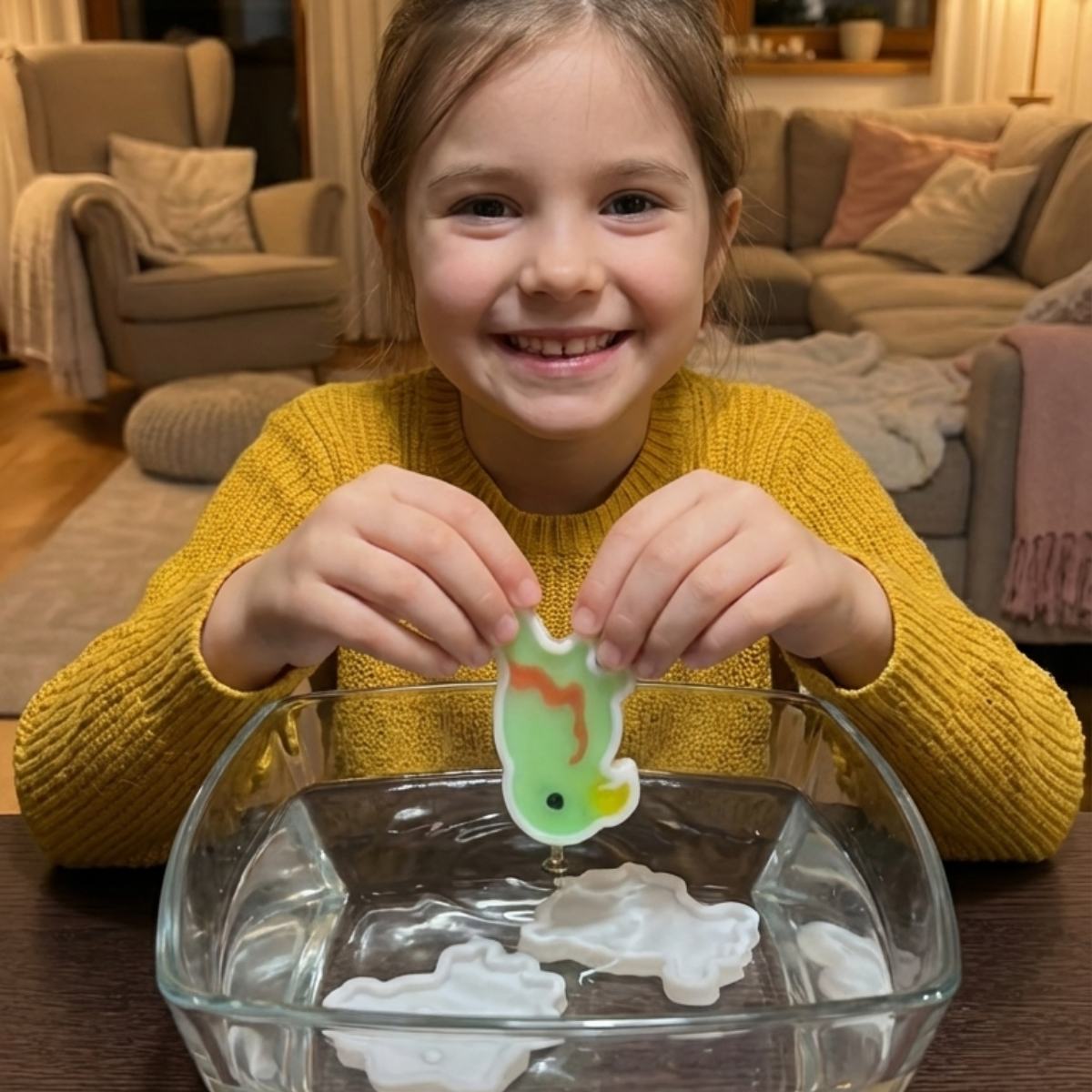 Magiczny Tropikalny Świat z Brokatem