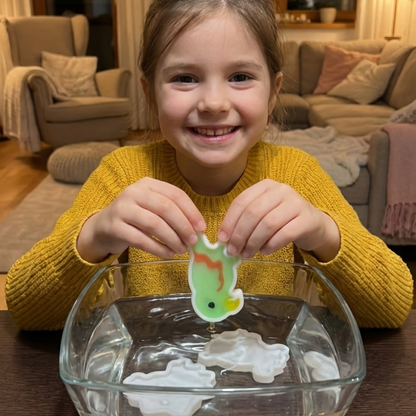 Magiczny Tropikalny Świat z Brokatem