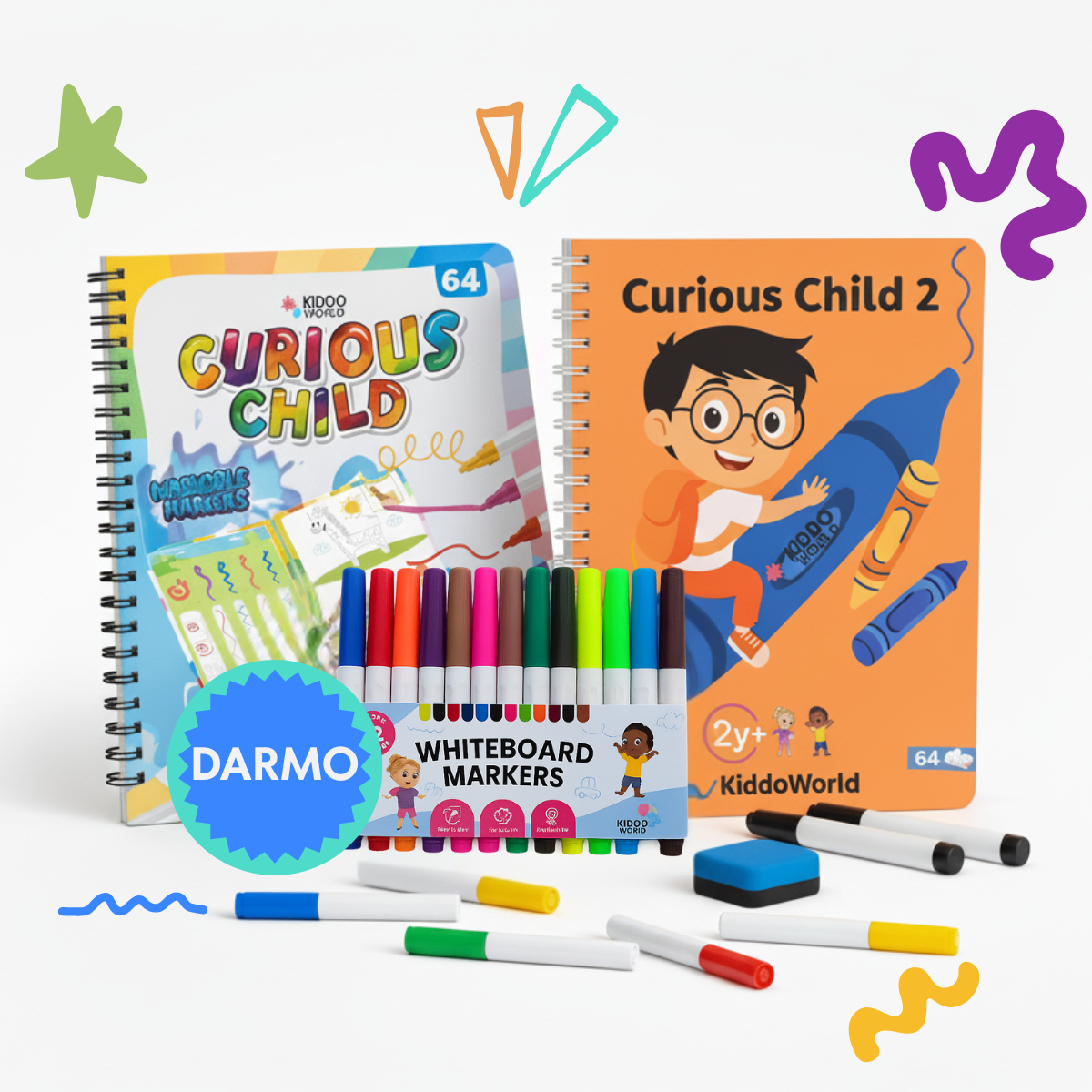 GENIUS KID | Najszybsza droga do mądrzejszego dziecka (128 stron, 2–5 lat)