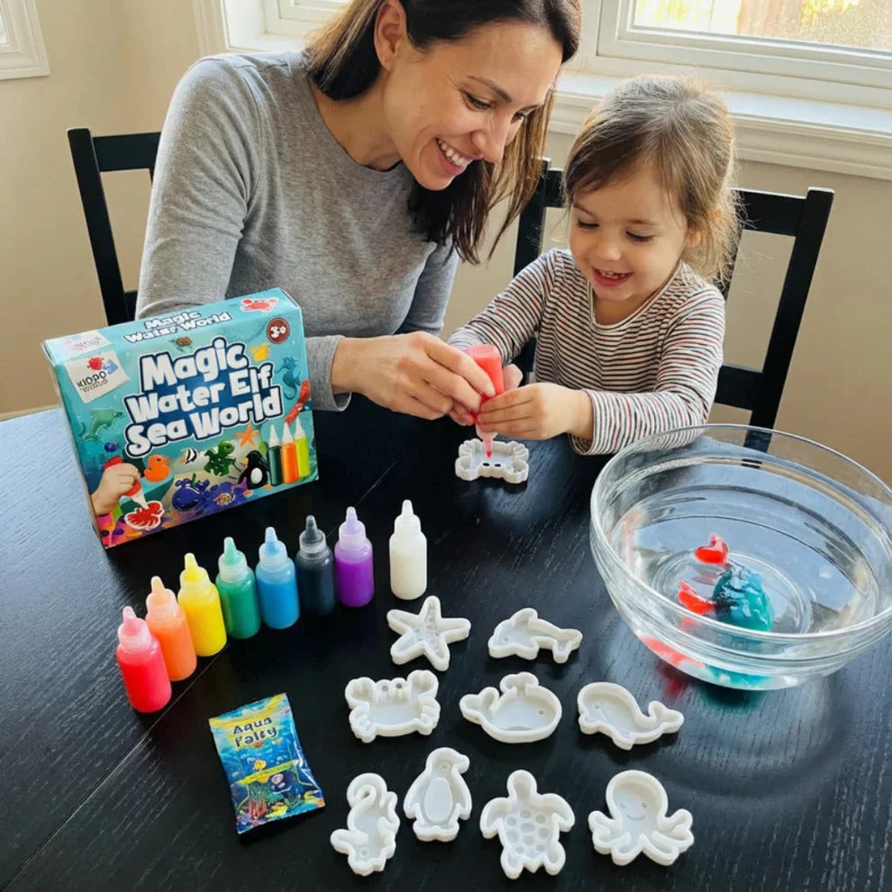 Magiczne Wodne Skrzaty | Świat Podwodny | 4, 8 lub 12 kolorów | dla dzieci 3+