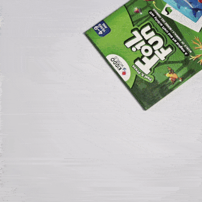 Foil Fun: Świat Zwierząt | Kreatywny zestaw bez bałaganu | dla dzieci 4+