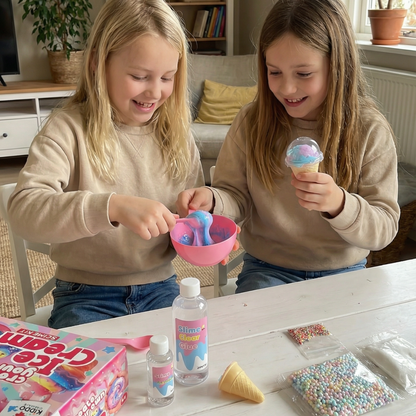 Ice Cream Slime Kit | Sensoryczna zabawka STEM | dla dzieci 4+