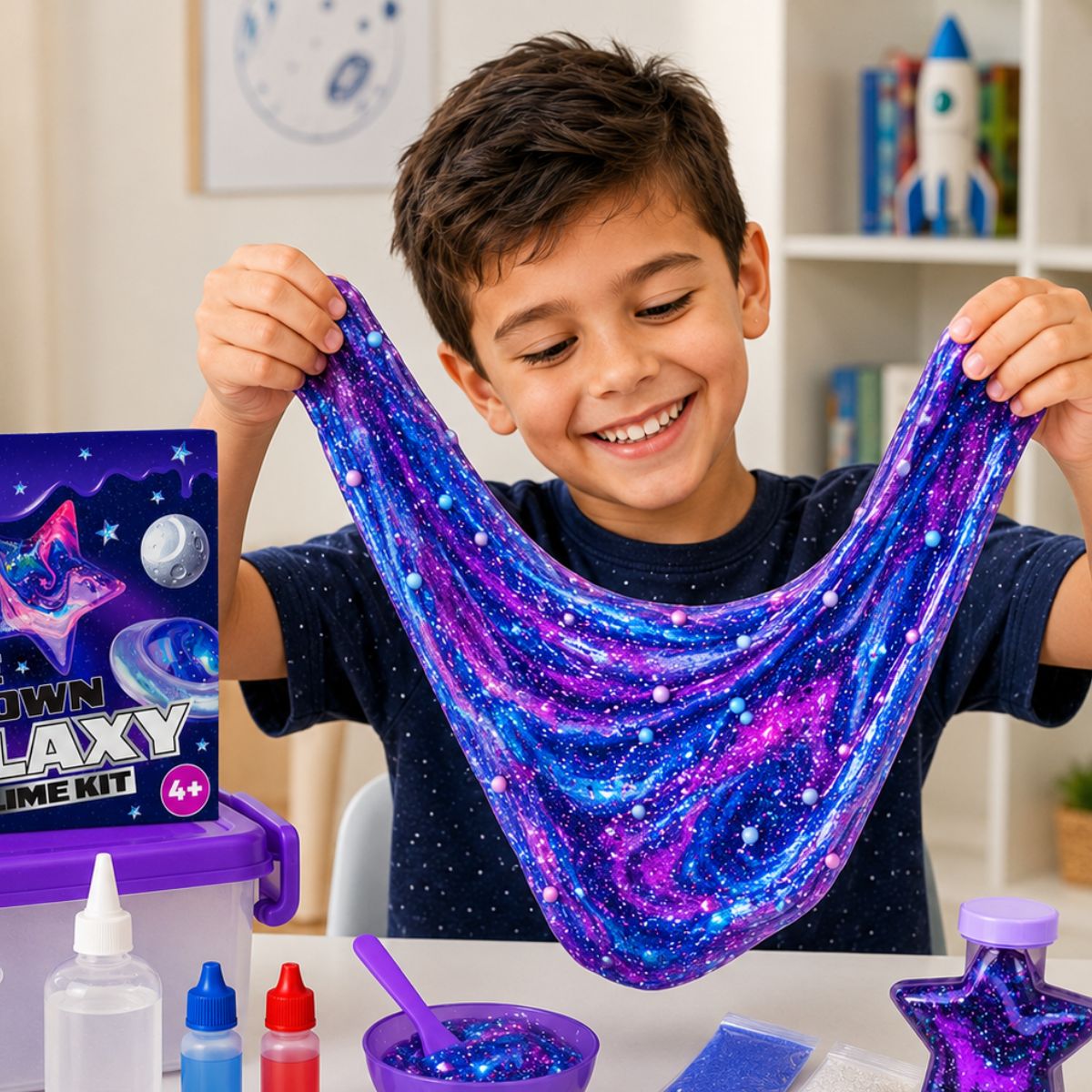 DIY Slime Squishies – Galaktyka (4+ lata)