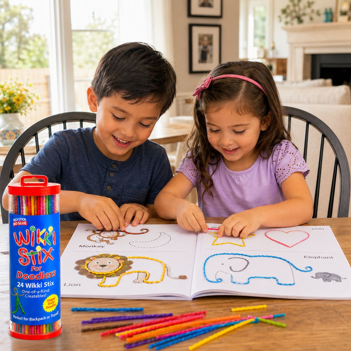 Wikki Stix: Wielka e-książka z zadaniami (30 stron i 40 zadań)