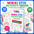 Wikki Stix: Wielka e-książka z zadaniami (30 stron i 40 zadań)