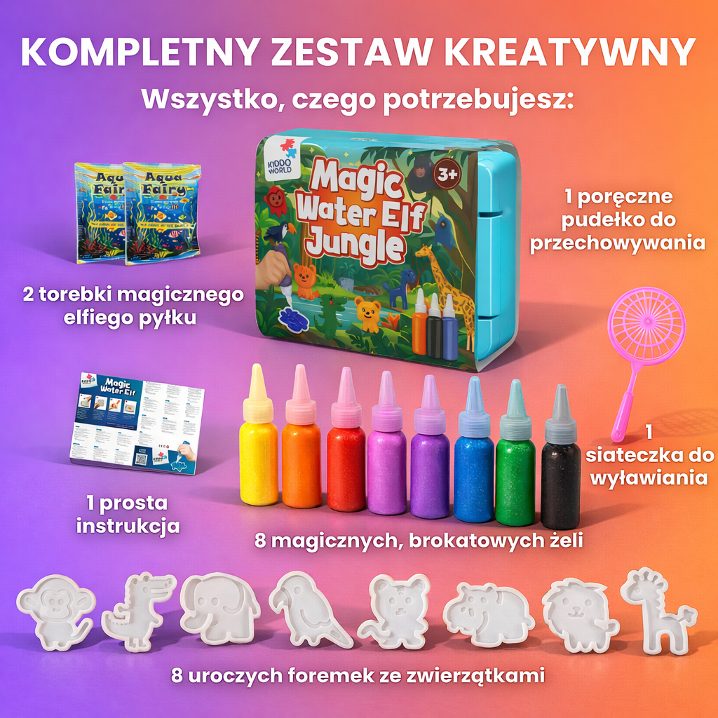 Magiczne wodne zwierzątka – Dżungla (3+ lata)