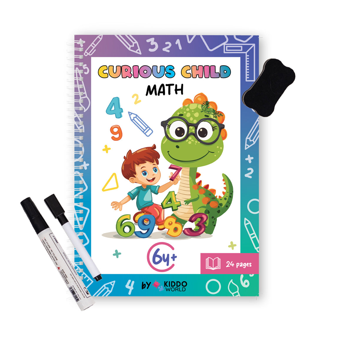 Matematyka dla ciekawskich – zeszyt ćwiczeń (od 6 lat)