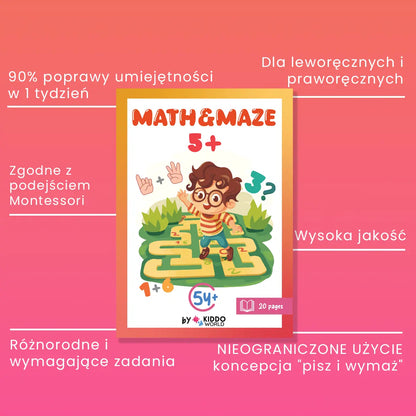 Zeszyt ćwiczeń Maze (5+ lat)