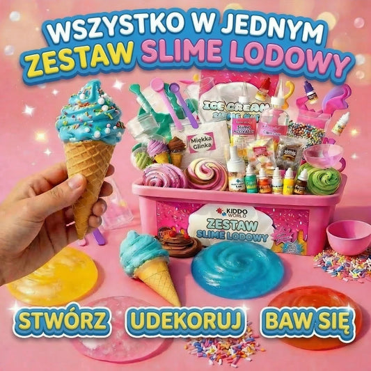 Nabierz, wymieszaj i stwórz: Mega Zestaw 42 el. do robienia lodowych Slime