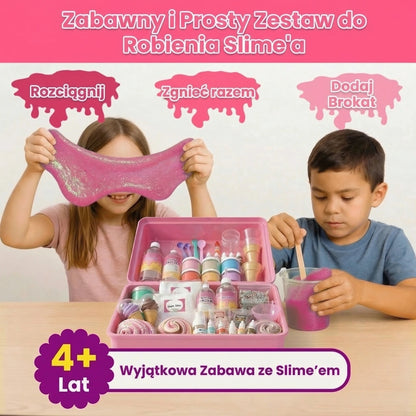 Nabierz, wymieszaj i stwórz: Mega Zestaw 42 el. do robienia lodowych Slime