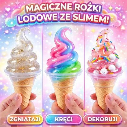 Nabierz, wymieszaj i stwórz: Mega Zestaw 42 el. do robienia lodowych Slime