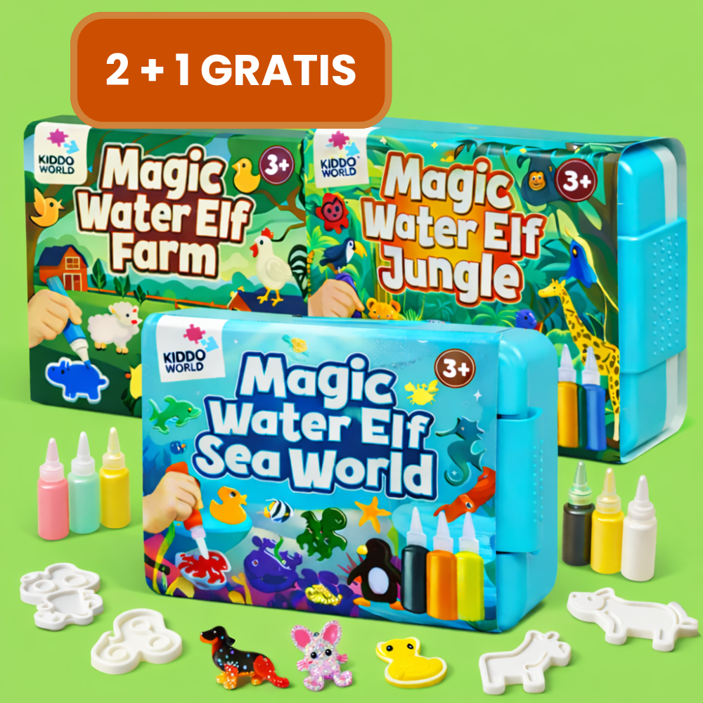 Magiczne wodne zwierzątka – Mega zestaw 3 w 1 | Ocean, dżungla i farma (3+ lata)