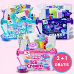 Slime Mega Bundle 2+1 | 3 kreatywne światy | Dla dzieci 4+
