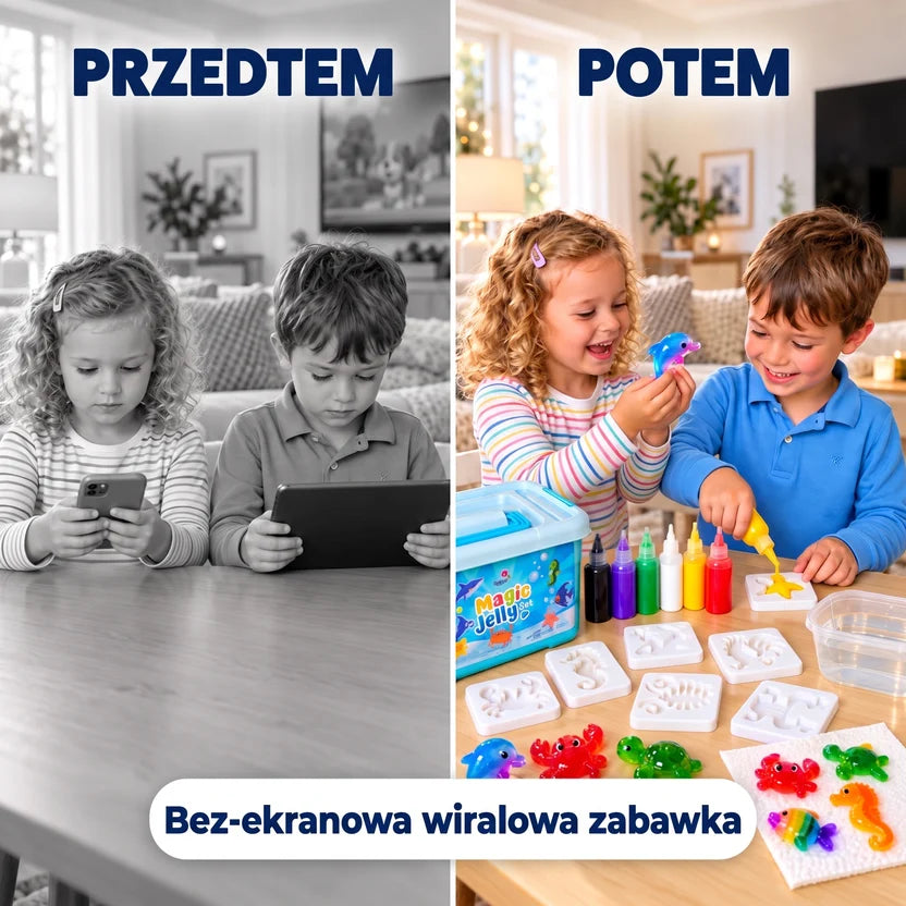 Duży pakiet kreatywny: Pom Pom Kit i Magic Water Squishies, zdjęcie 3