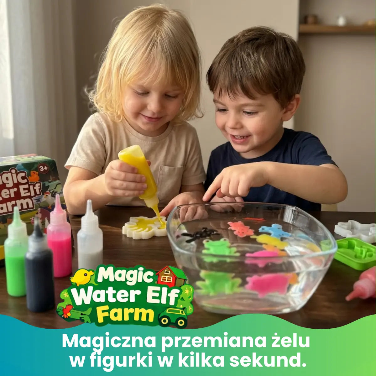 Magiczne wodne zwierzątka – Farma (3+ lata)