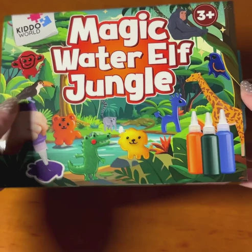 Magiczne Wodne Skrzaty Jungle – zestaw do tworzenia figurek 3D dla dzieci 3+