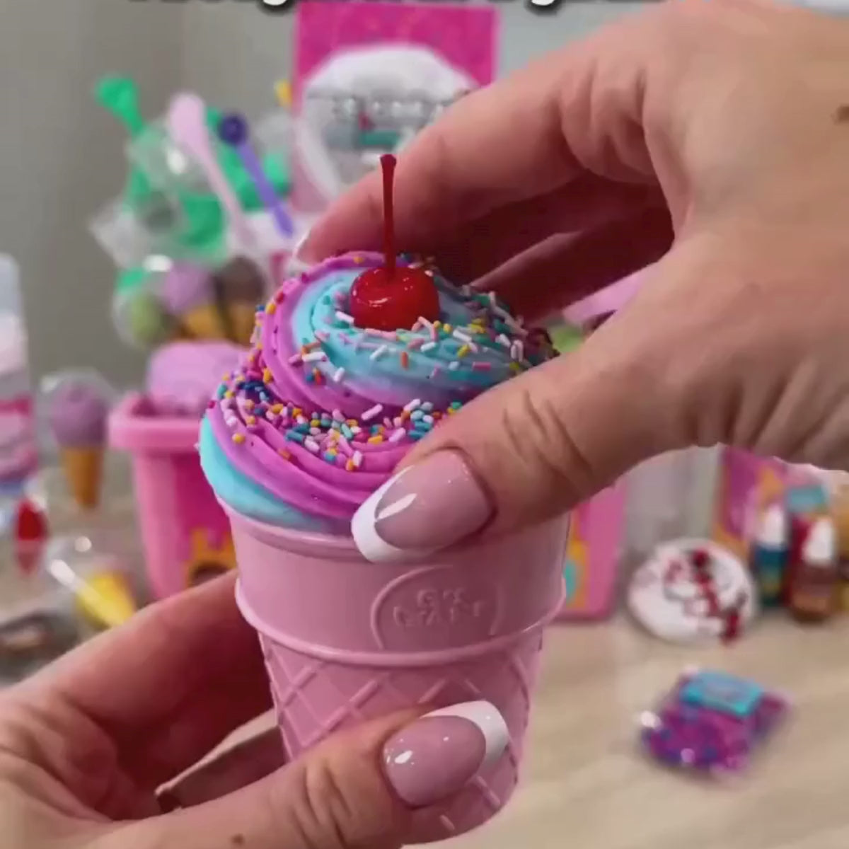 DIY Slime Squishies – Lody (4+ lata)