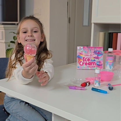 19-częściowy kreatywny zestaw SLIME | Lodowa zabawa