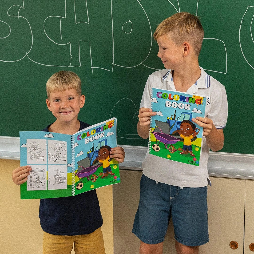 Kolorowanka Montessori dla Chłopców