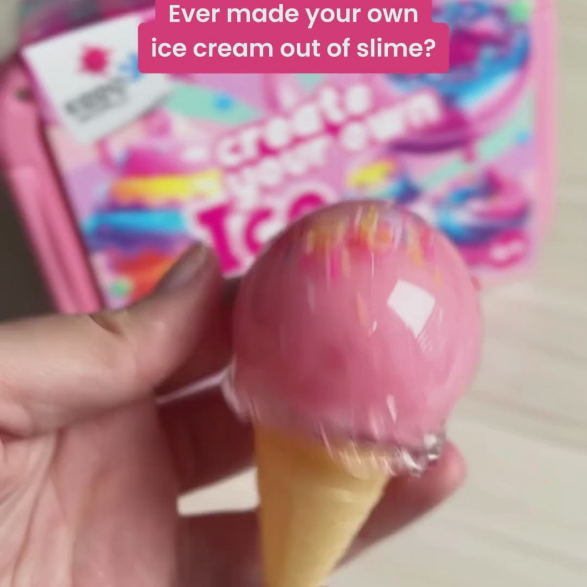 DIY Slime Squishies – Lody (4+ lata)